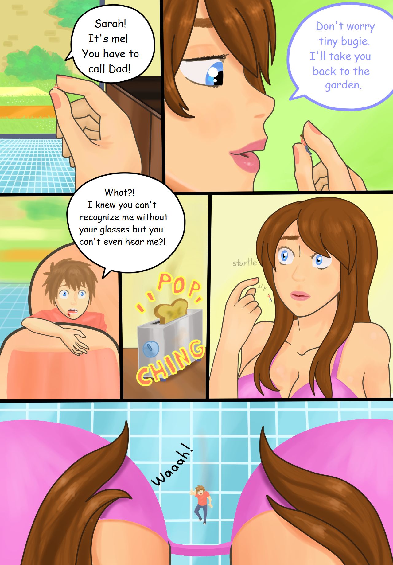 My Sister The Giantess Ayami 6 page 4 full