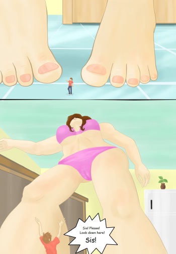 My Sister The Giantess Ayami 6 cover