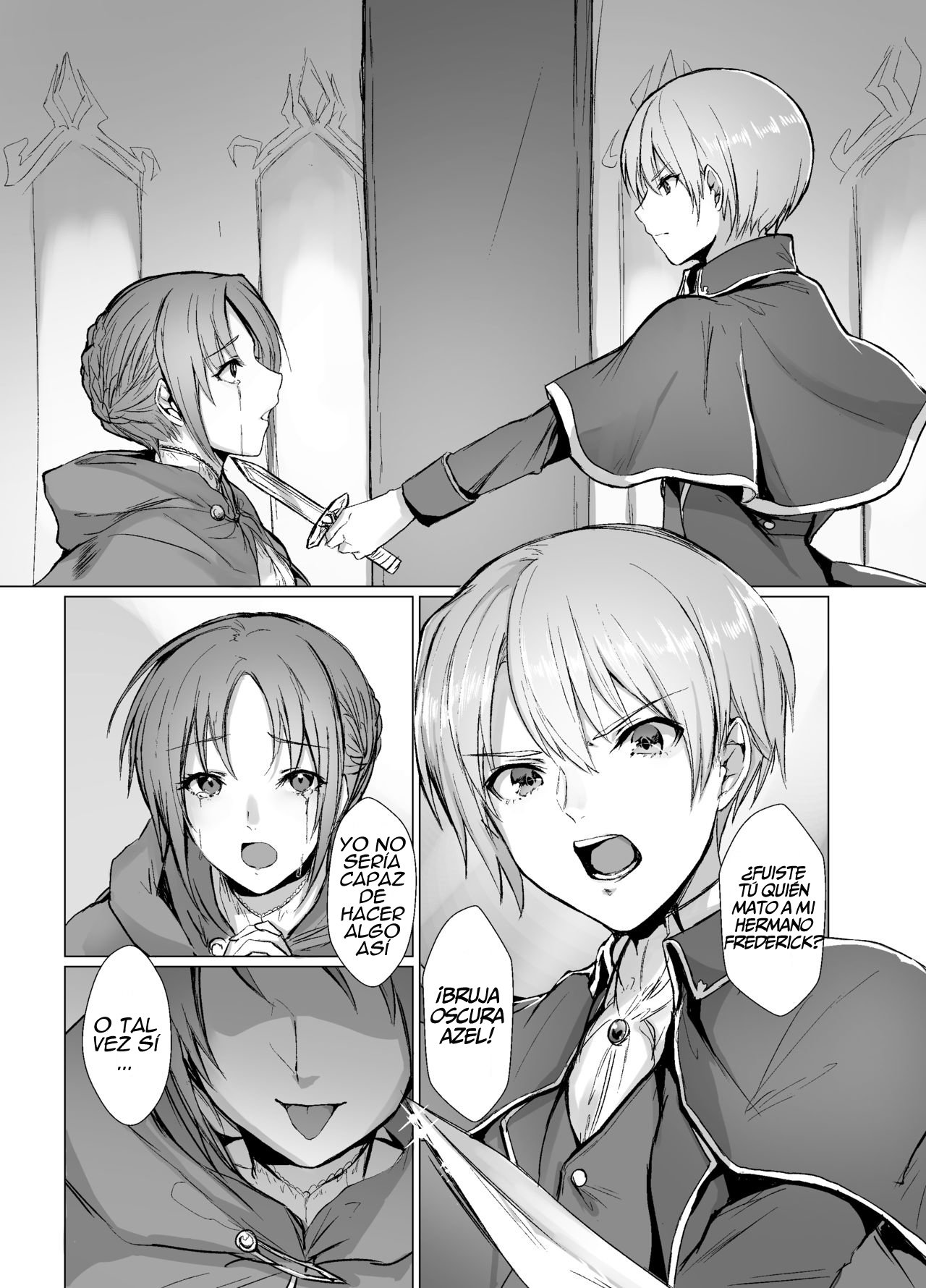 Kegarenaki Ken ~Hokori Takaki Ouji Kyousei Nyotaika~ page 2 full