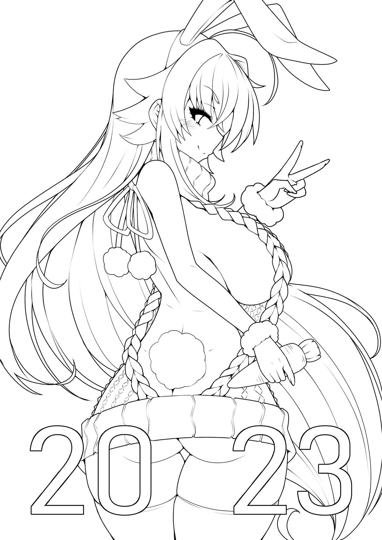 Rias Gremory//Bunny Girl page 8 full