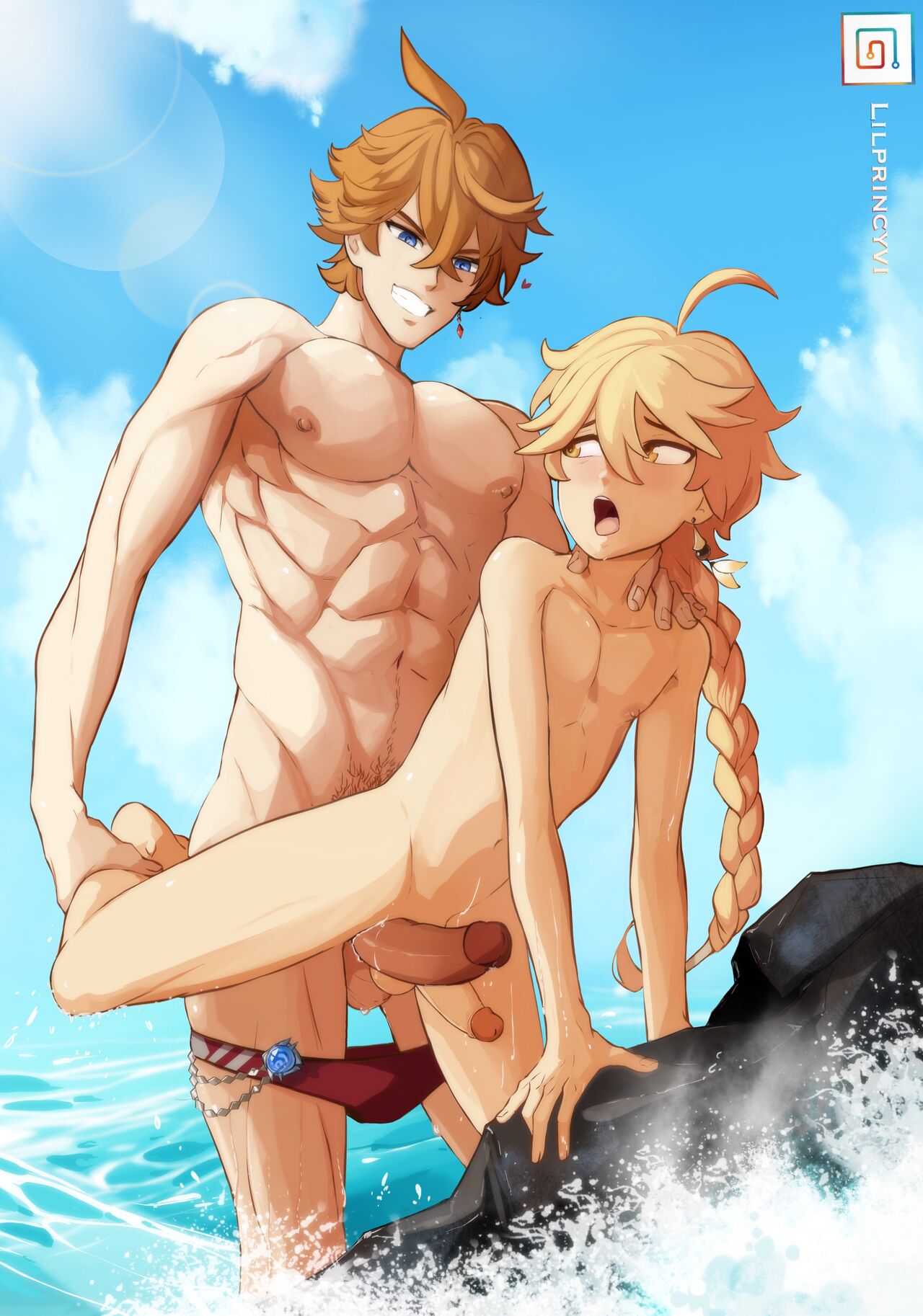 Genshin Gangbang "Summer Edition" page 5 full
