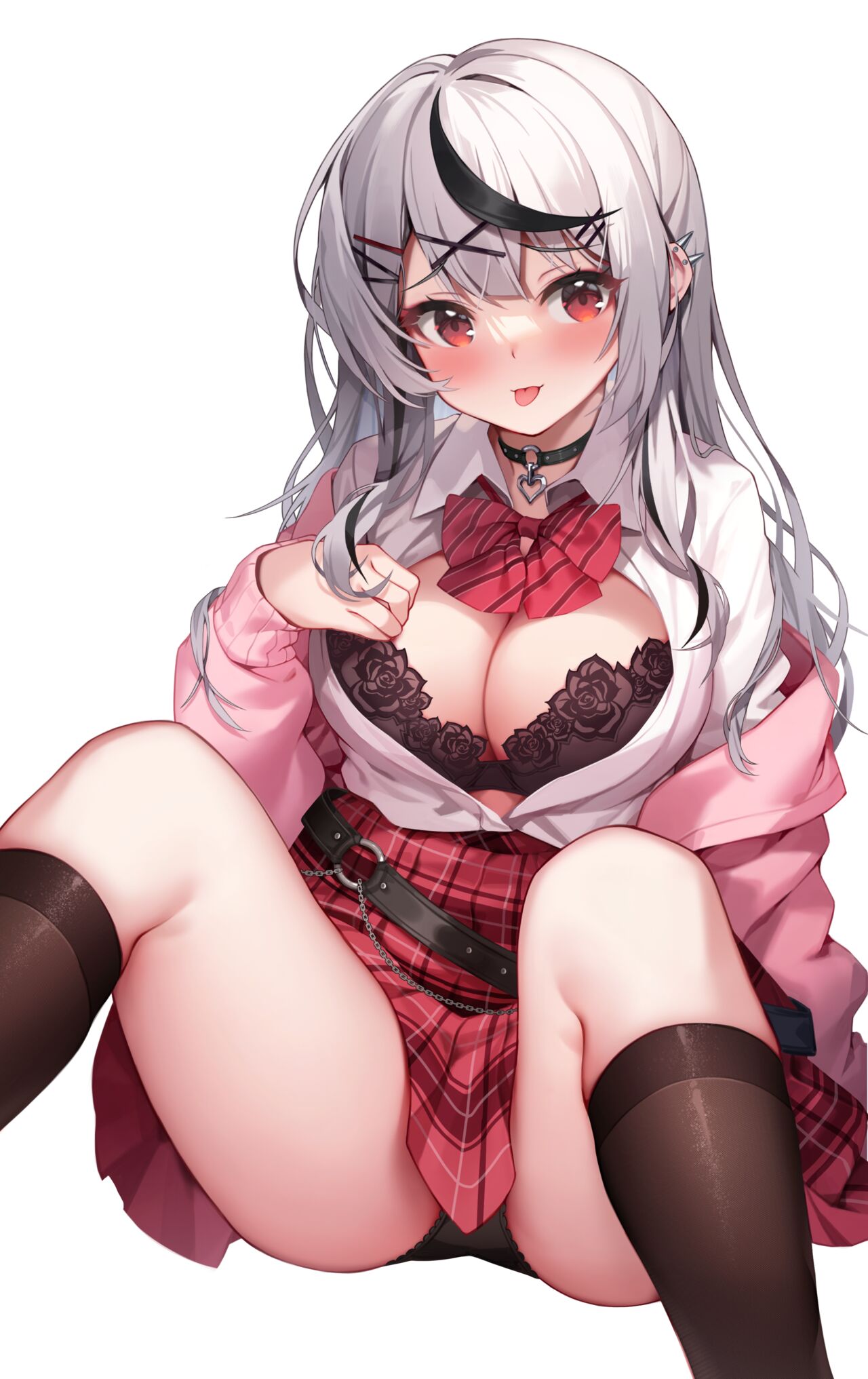 沙花叉クロヱ_制服 page 3 full