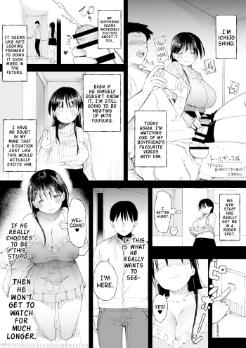 NTR Seiheki no Kareshi no tame ni Sefure o Sagasu Joshi Daisei-chan 3 | The College Girl Looking For A Sexfriend For Her Cuck Boyfriend's Cucking Fetish 3 cover