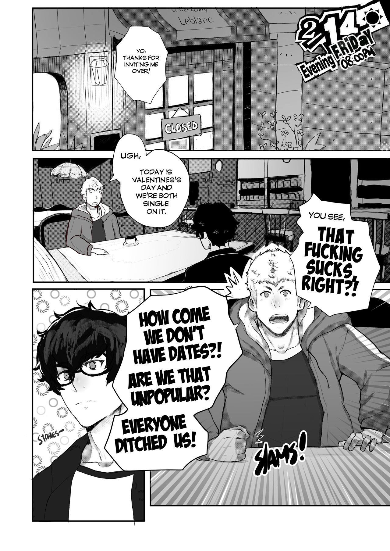Valentine’s Night page 5 full
