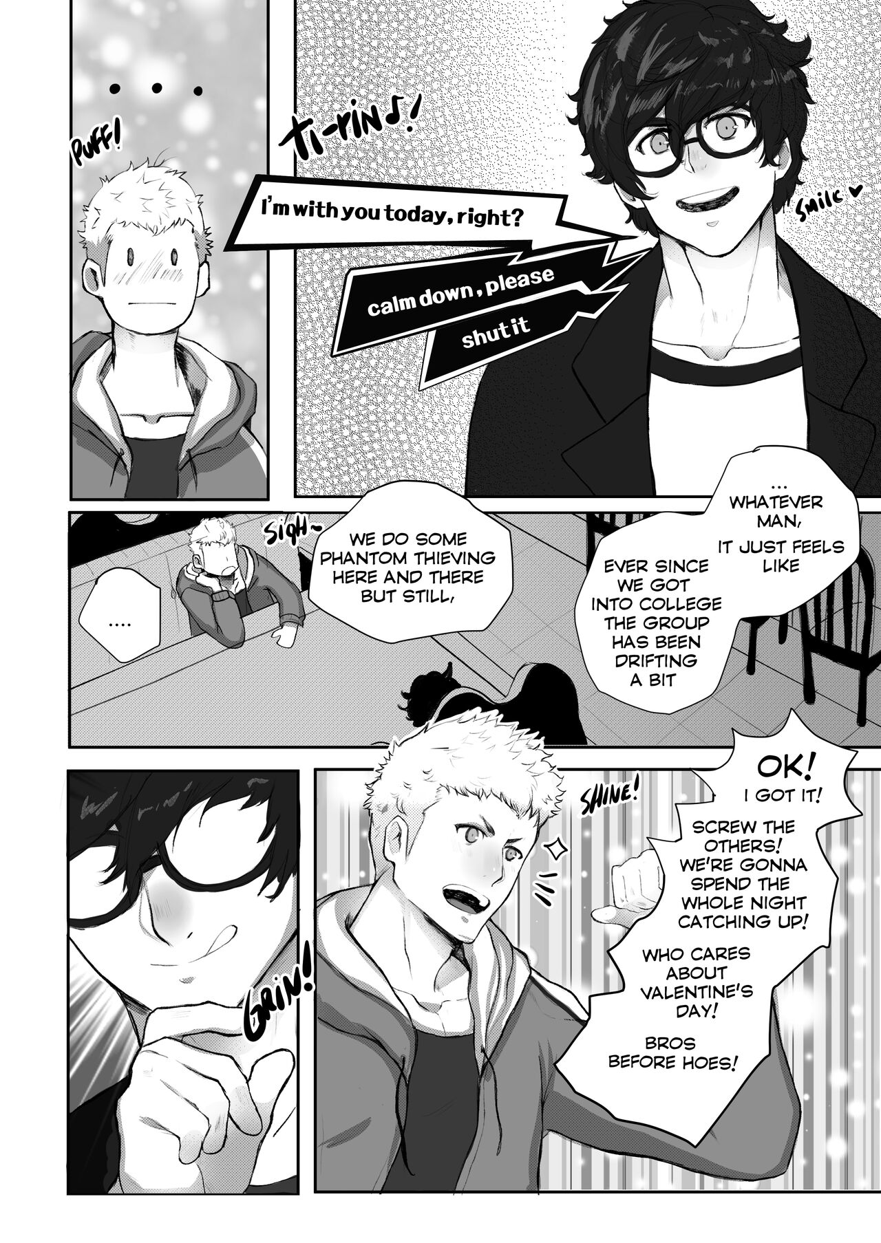 Valentine’s Night page 7 full