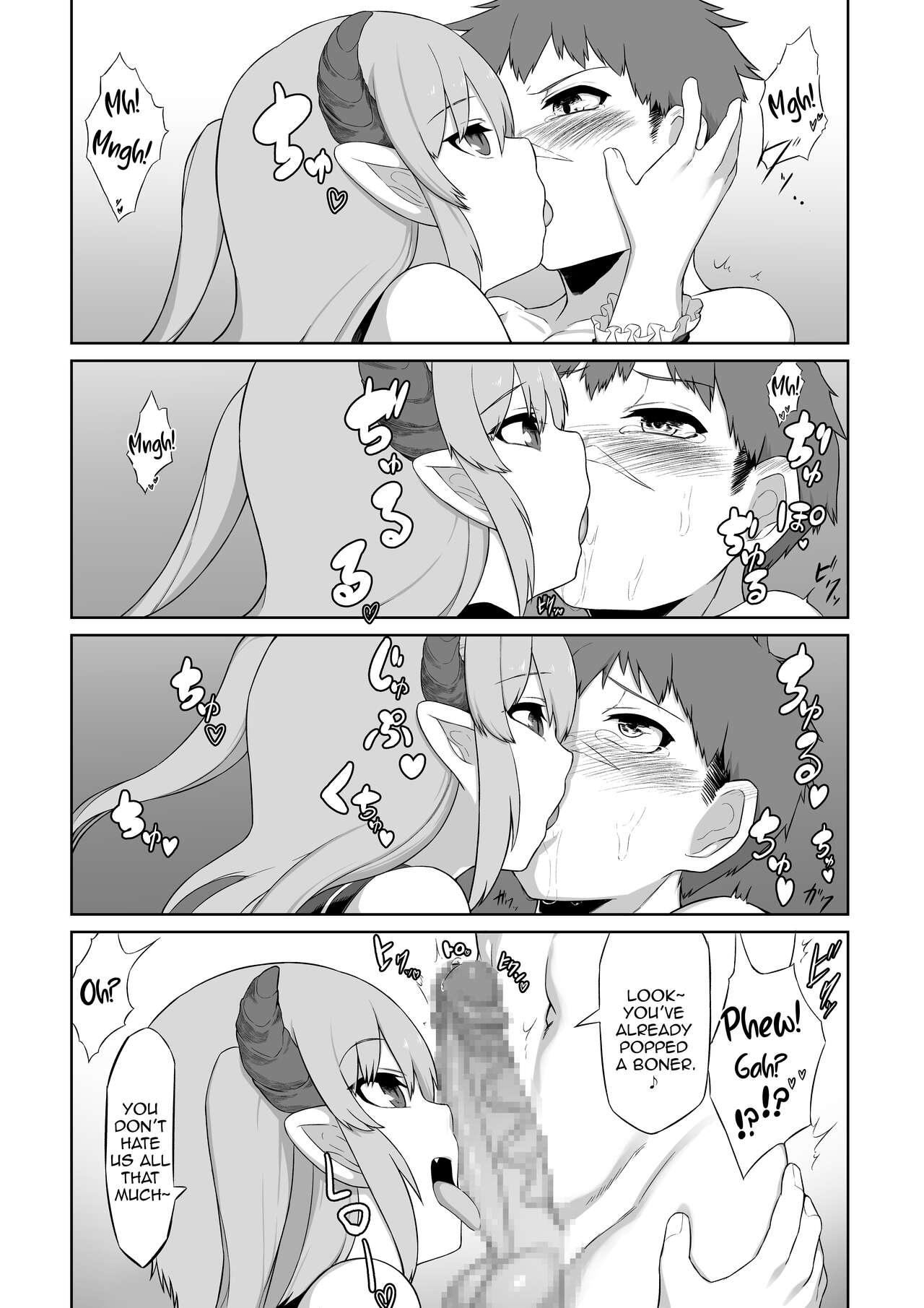 Futago Succubus to Mahou no Onaho | The Succubus Twins and the Magical Onahole page 8 full