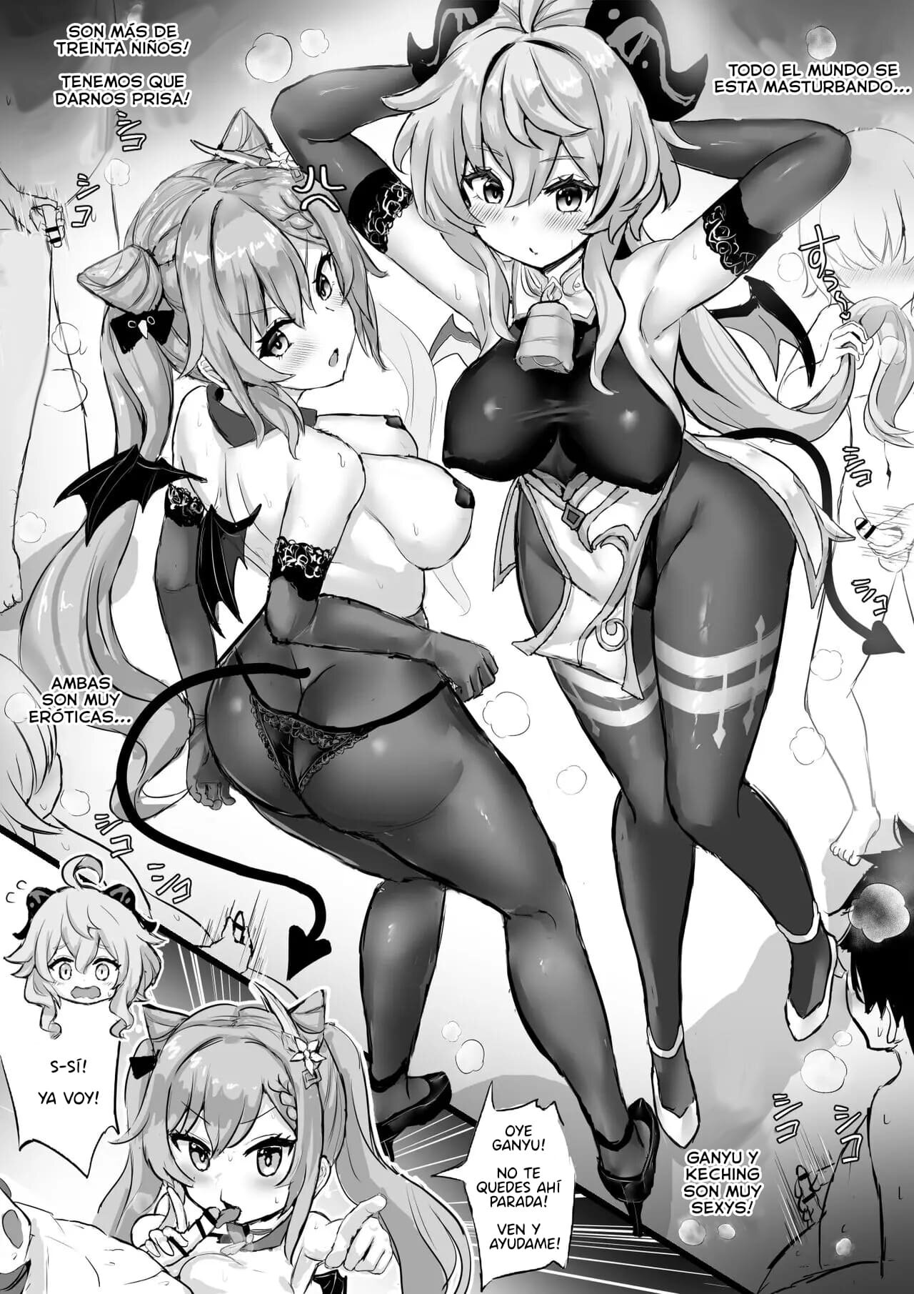Succubus Keqing to Succubus Ganyu page 1 full