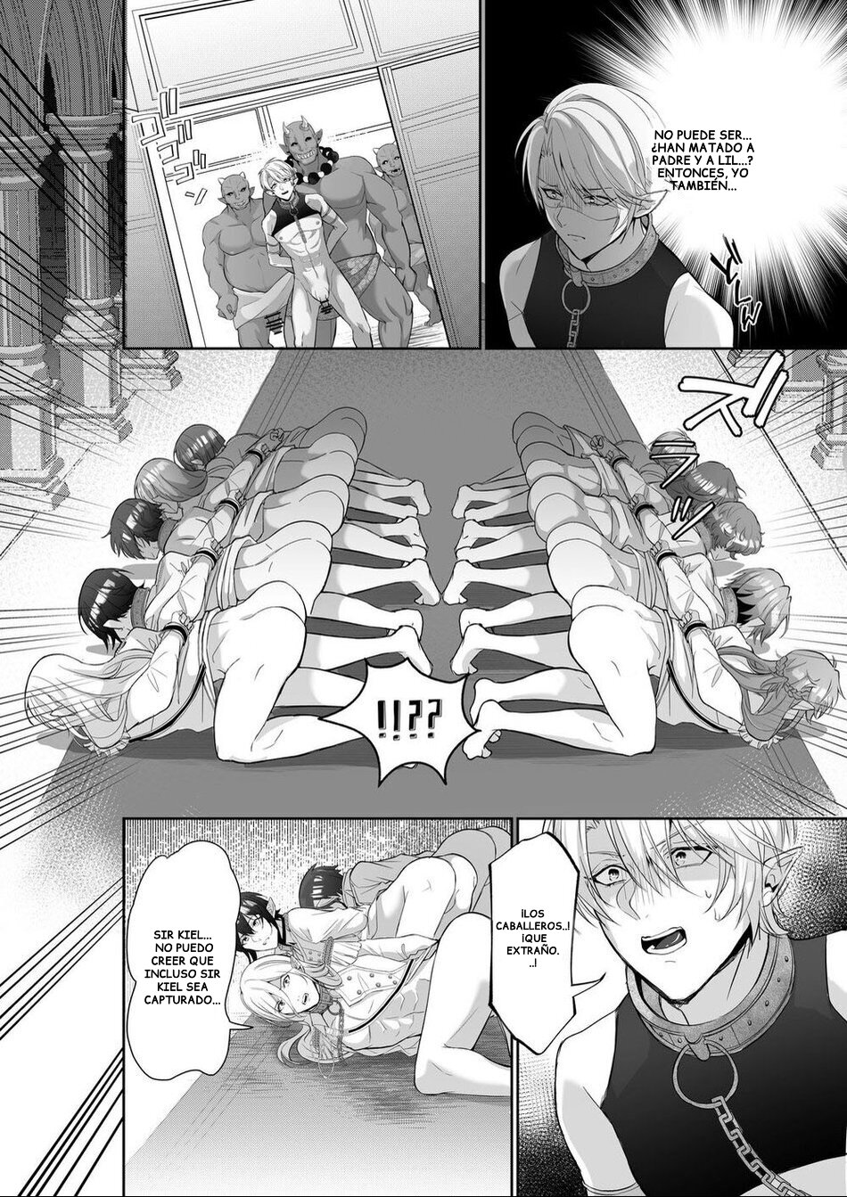 Elf Ouji-tachi no Kairaku Ochi Orc no Mama ni Naru nante page 3 full