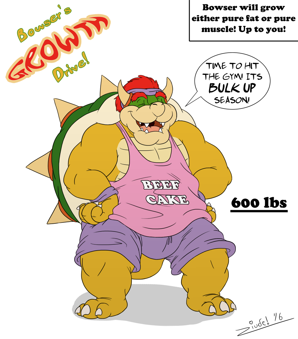 Bowser's GROWTH Drive! page 1 full
