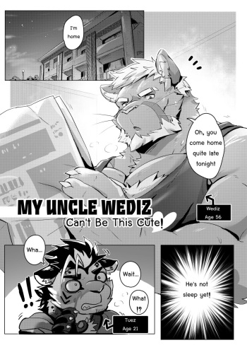 My uncle Wediz comic cover