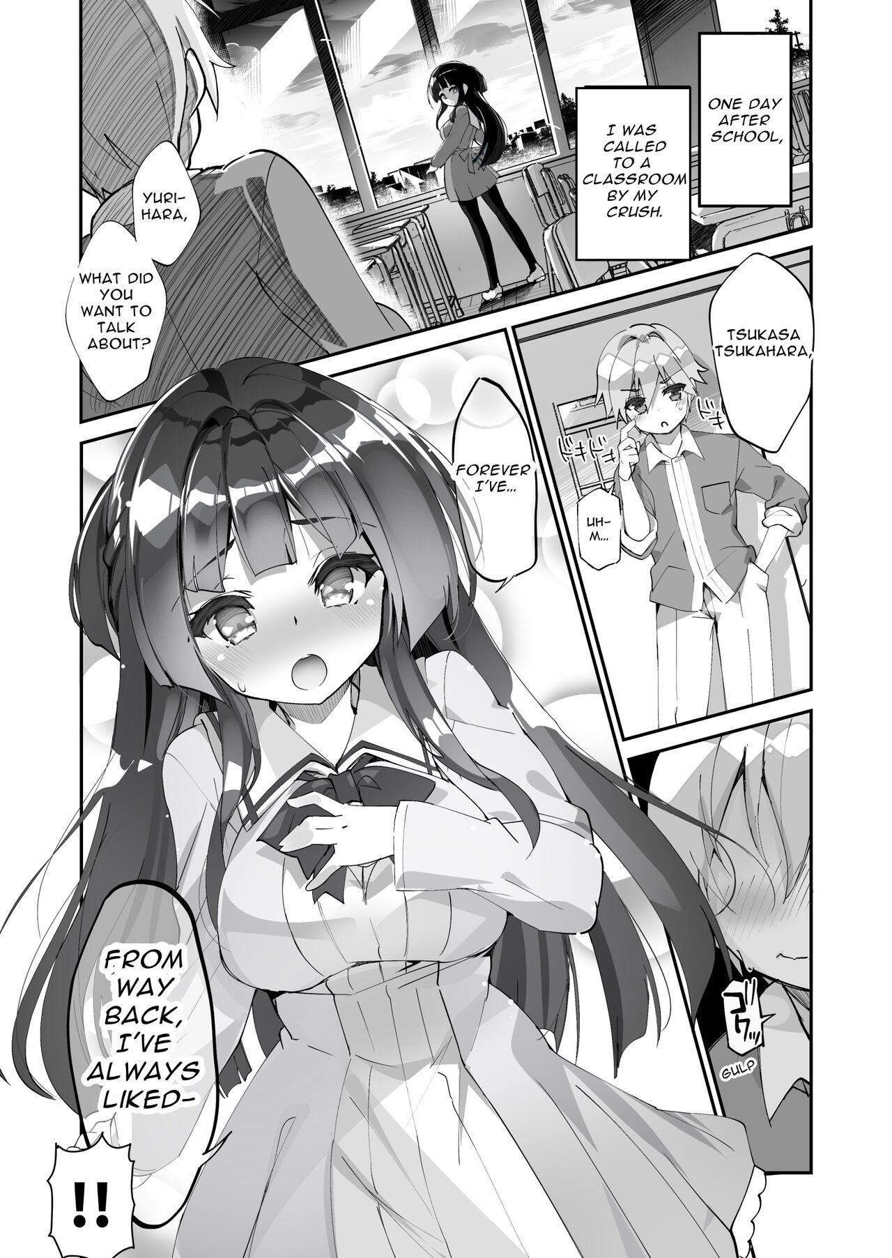 Yuri ni Kokurarete Josou Play Saserareru Hanashi page 2 full