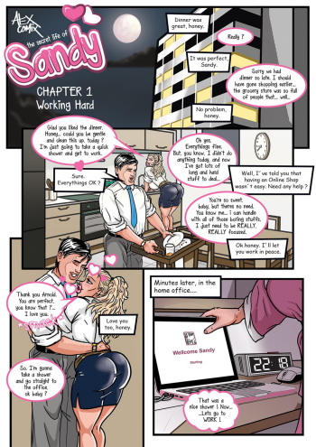 AlexComix - The Secret Life of Sandy cover