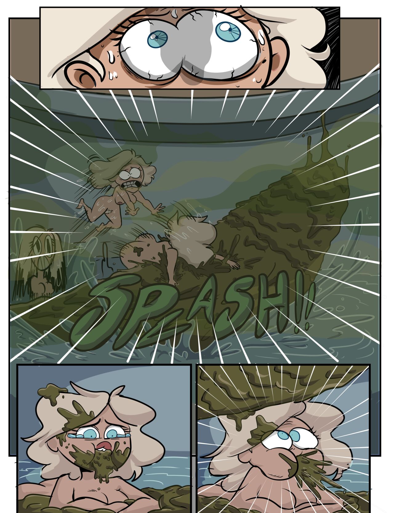 BBW Giantess Little Sister: Thanksgiving Farts page 6 full