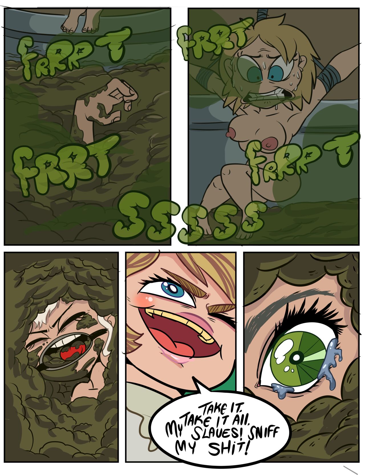 BBW Giantess Little Sister: Thanksgiving Farts page 7 full