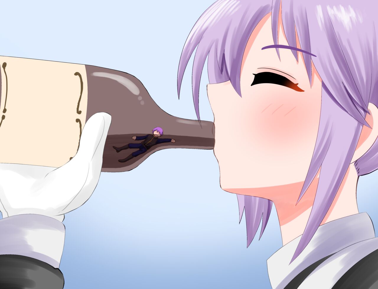 Illust Shuu Dorobou vs Giant Maid page 9 full