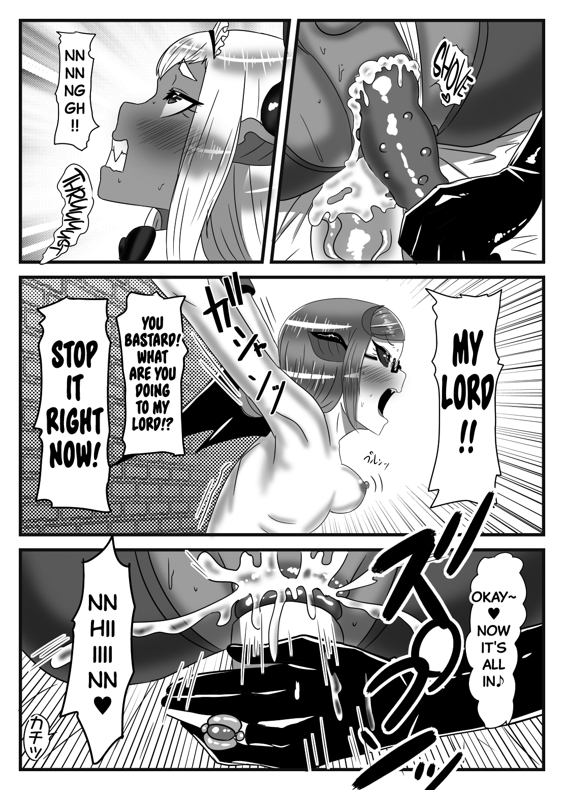 Futanari Yuusha no Maou Rouraku 3 | The Futanari Hero's Allurement of The Demon Lord 3 page 10 full