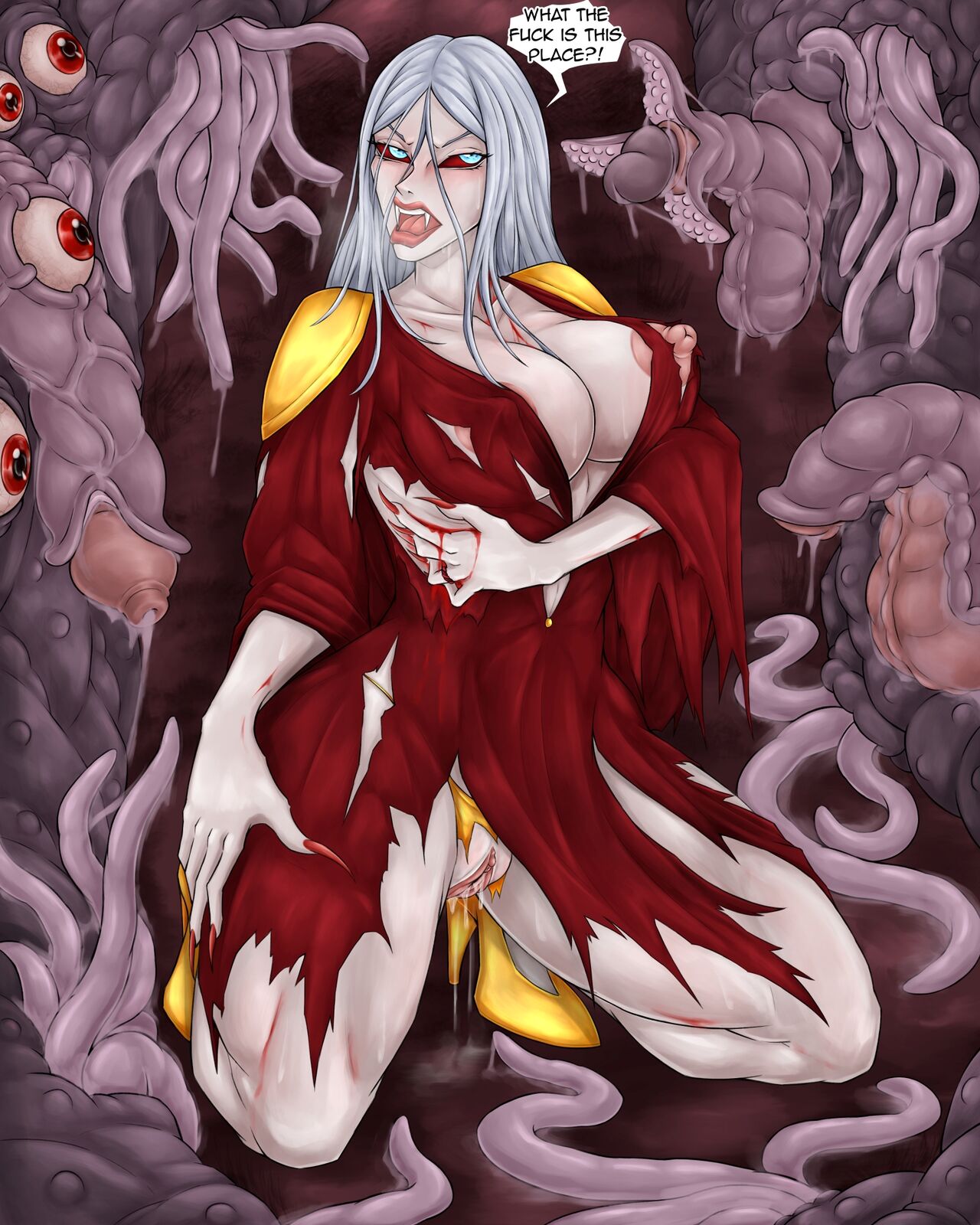 Carmilla in Hell page 1 full