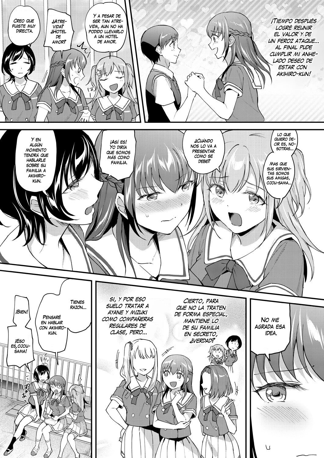 Ichizu na Ojou-sama to Yokubari Maid - One-sided Lady &amp; Greedy Maid | La Joven Refinada Y Las Maids Codiciosas page 3 full
