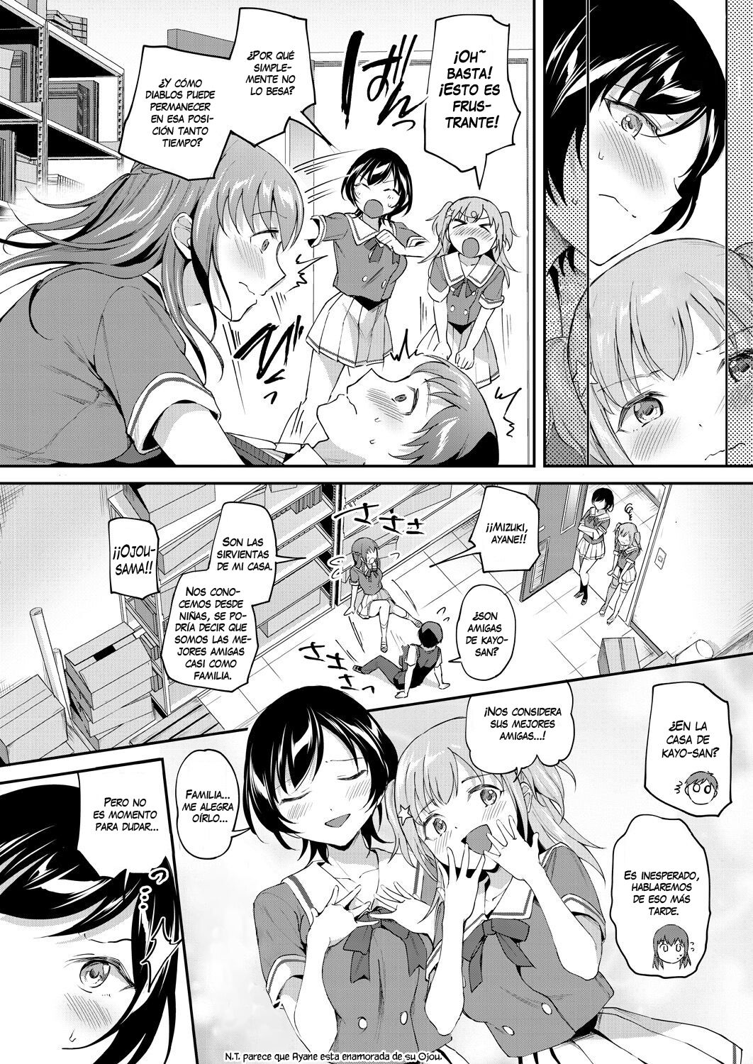 Ichizu na Ojou-sama to Yokubari Maid - One-sided Lady &amp; Greedy Maid | La Joven Refinada Y Las Maids Codiciosas page 8 full