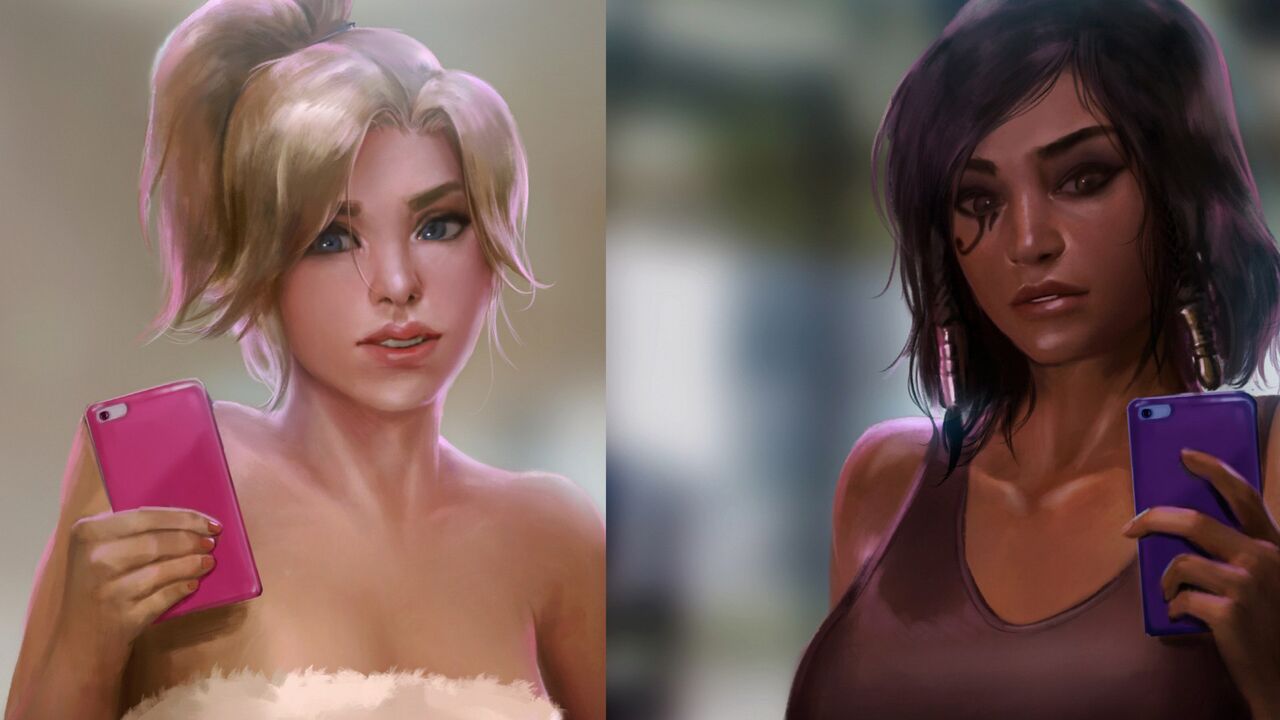 Pharah mercy | Фарра Мёрси page 8 full