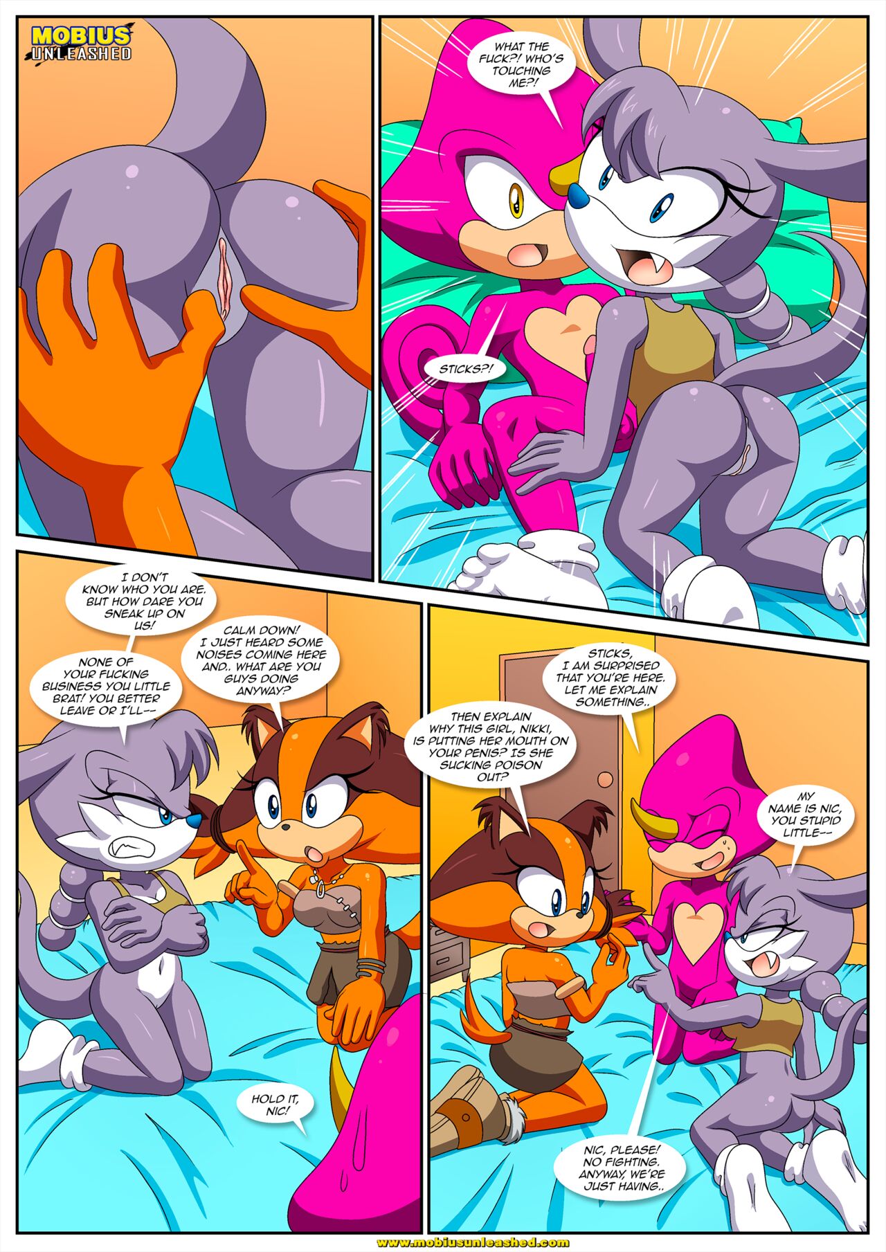 Mobius Unleashed: Stickin’ Around page 5 full