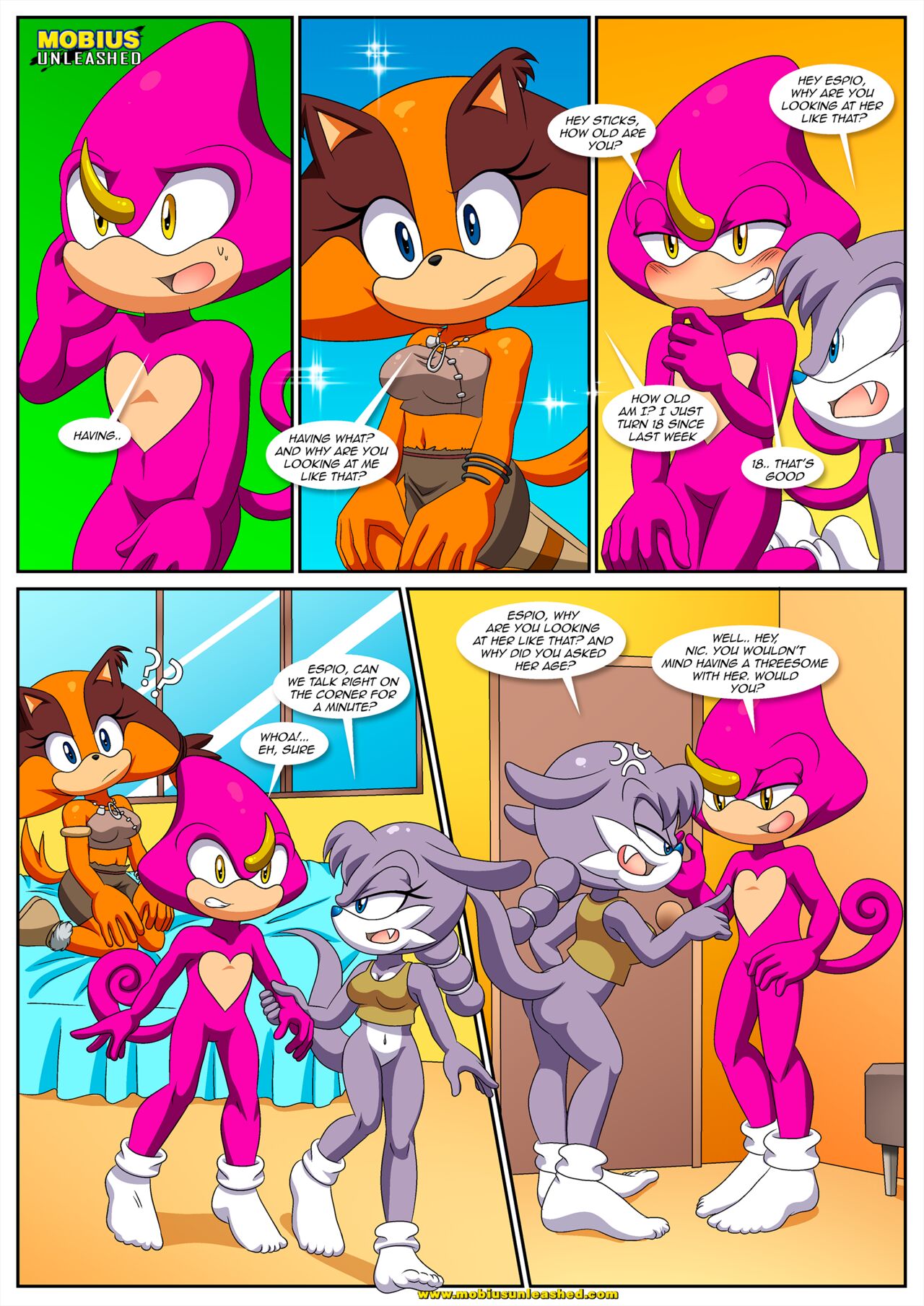 Mobius Unleashed: Stickin’ Around page 6 full