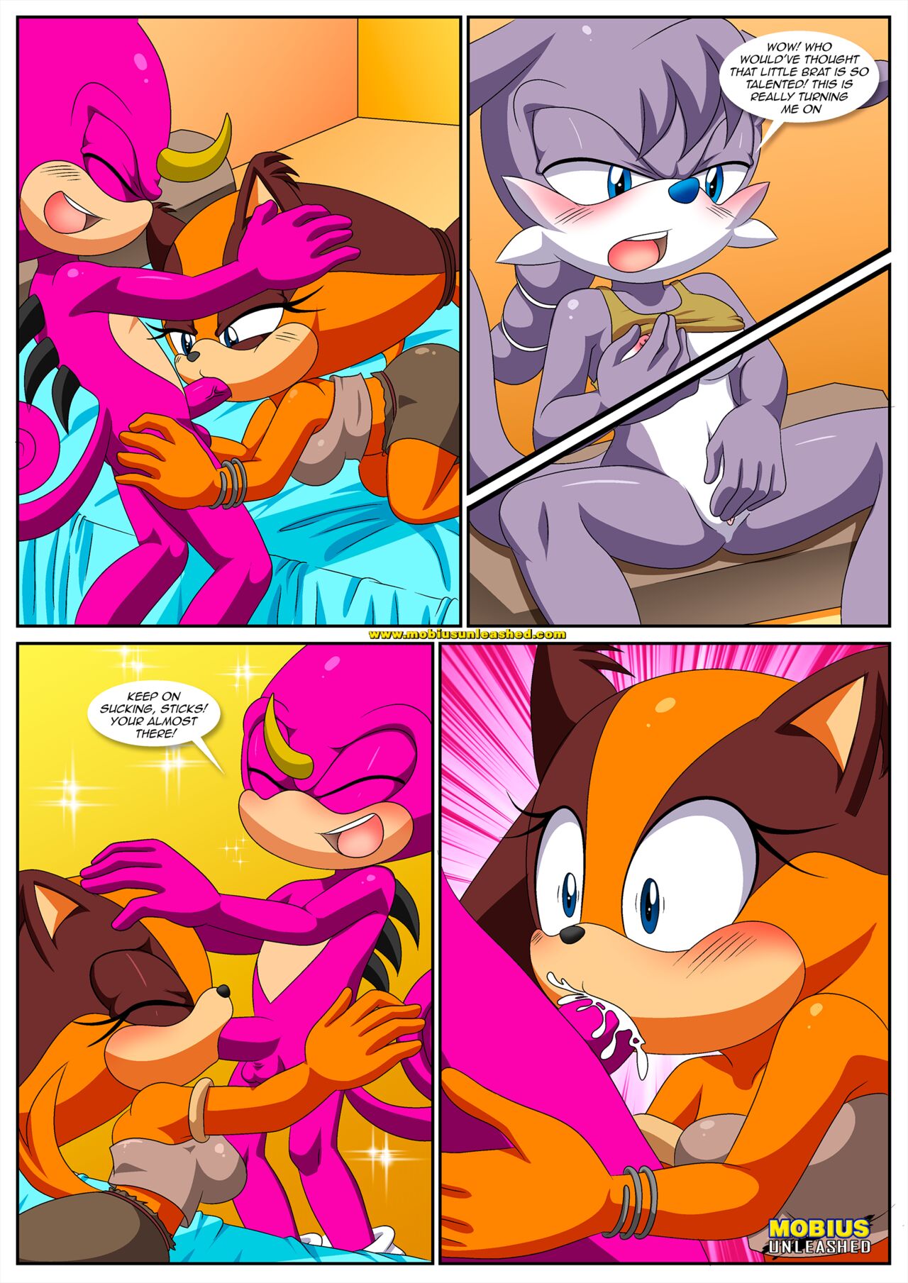 Mobius Unleashed: Stickin’ Around page 9 full