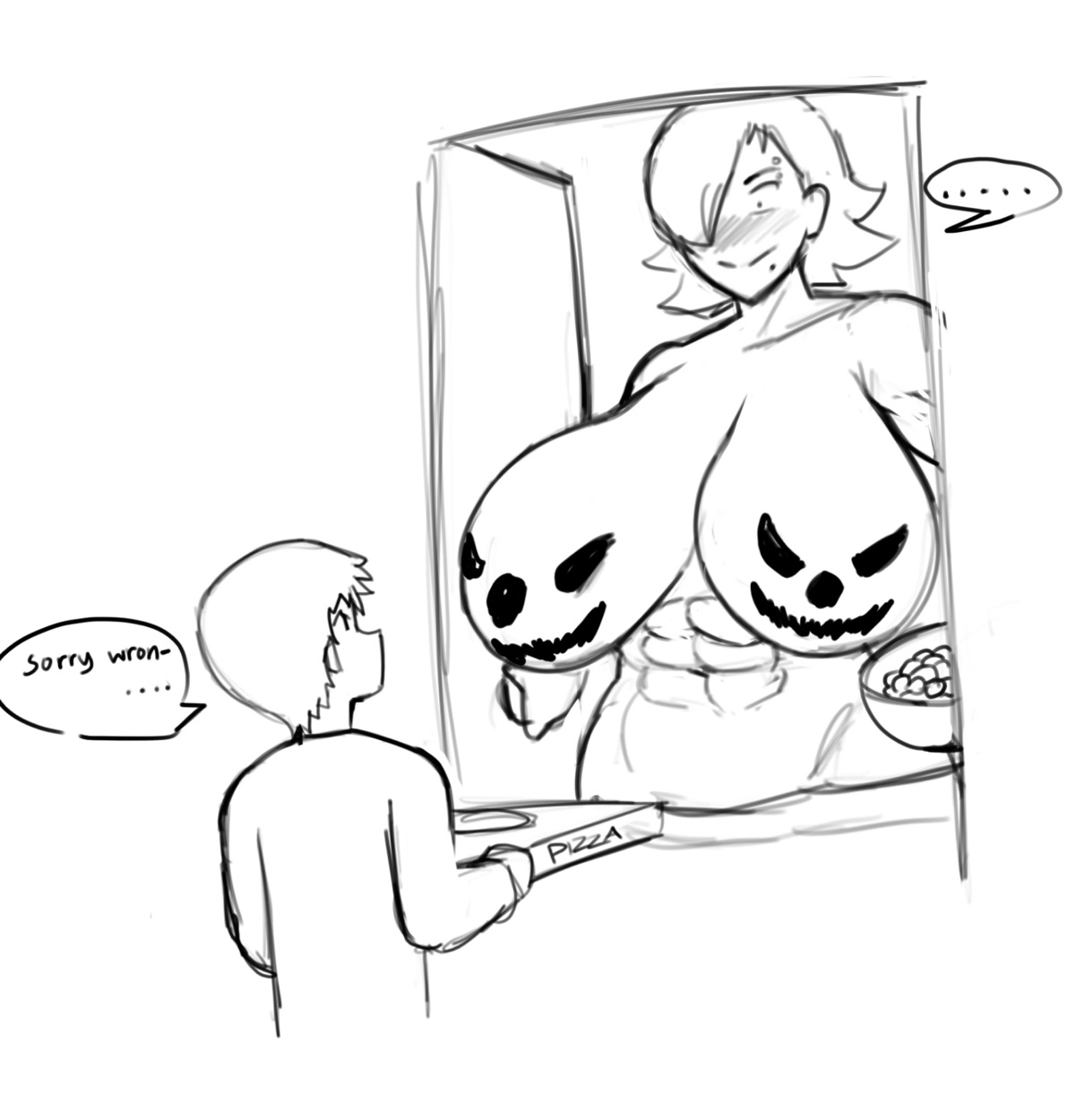 Halloween plans cucked by pizza guy page 3 full