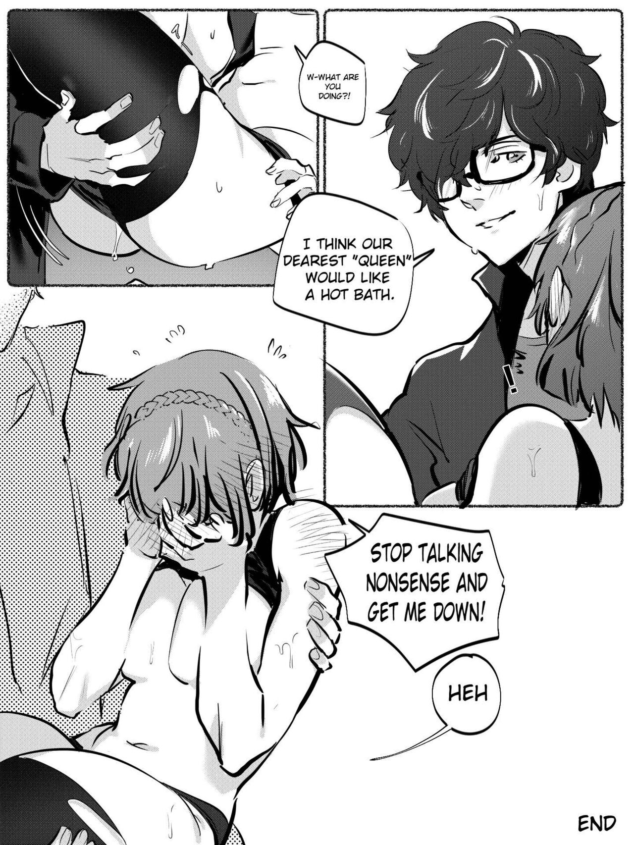 Akira/Makoto short comic page 8 full