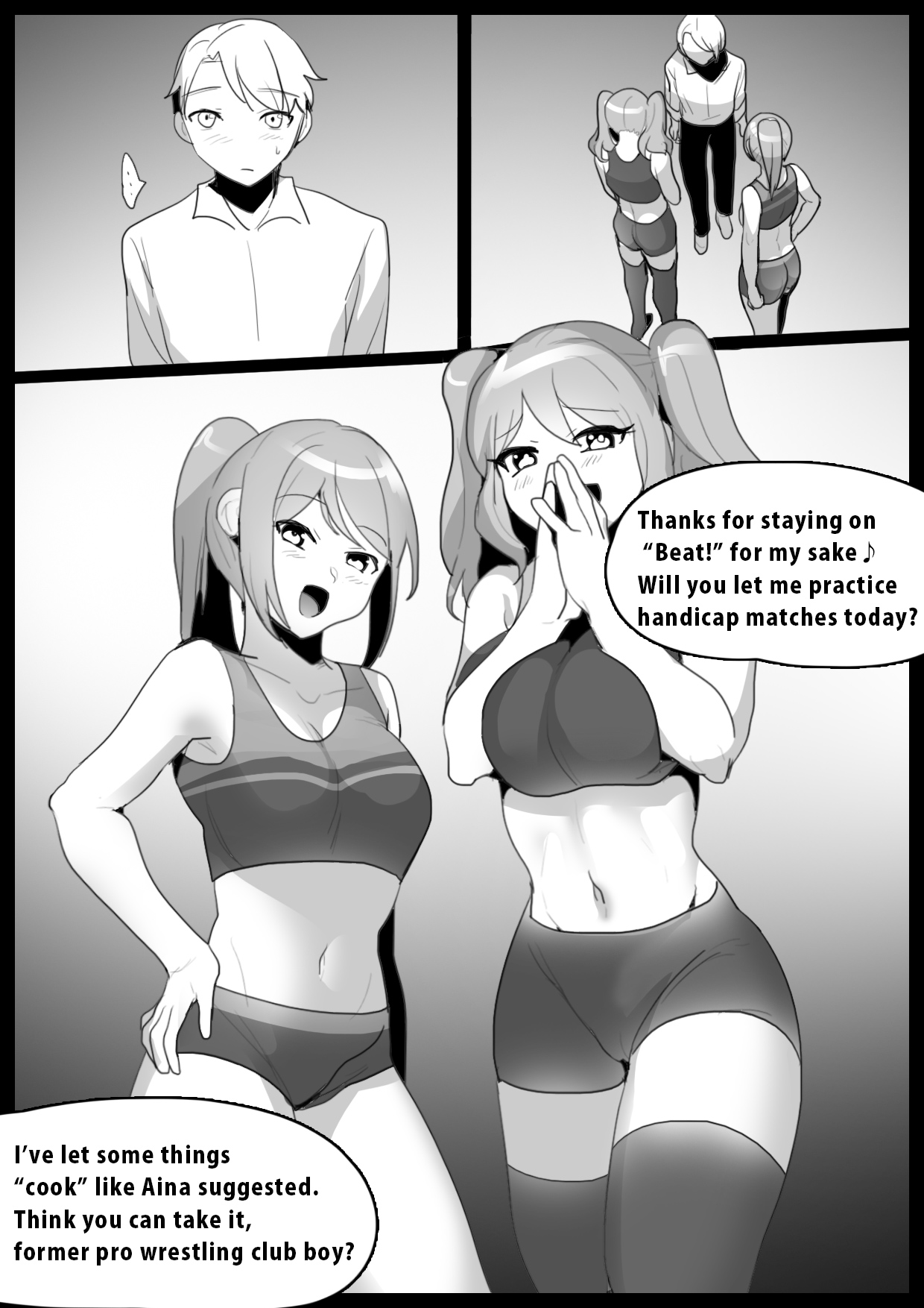 Girls Beat! -Vs Aina &amp; Rie- page 2 full