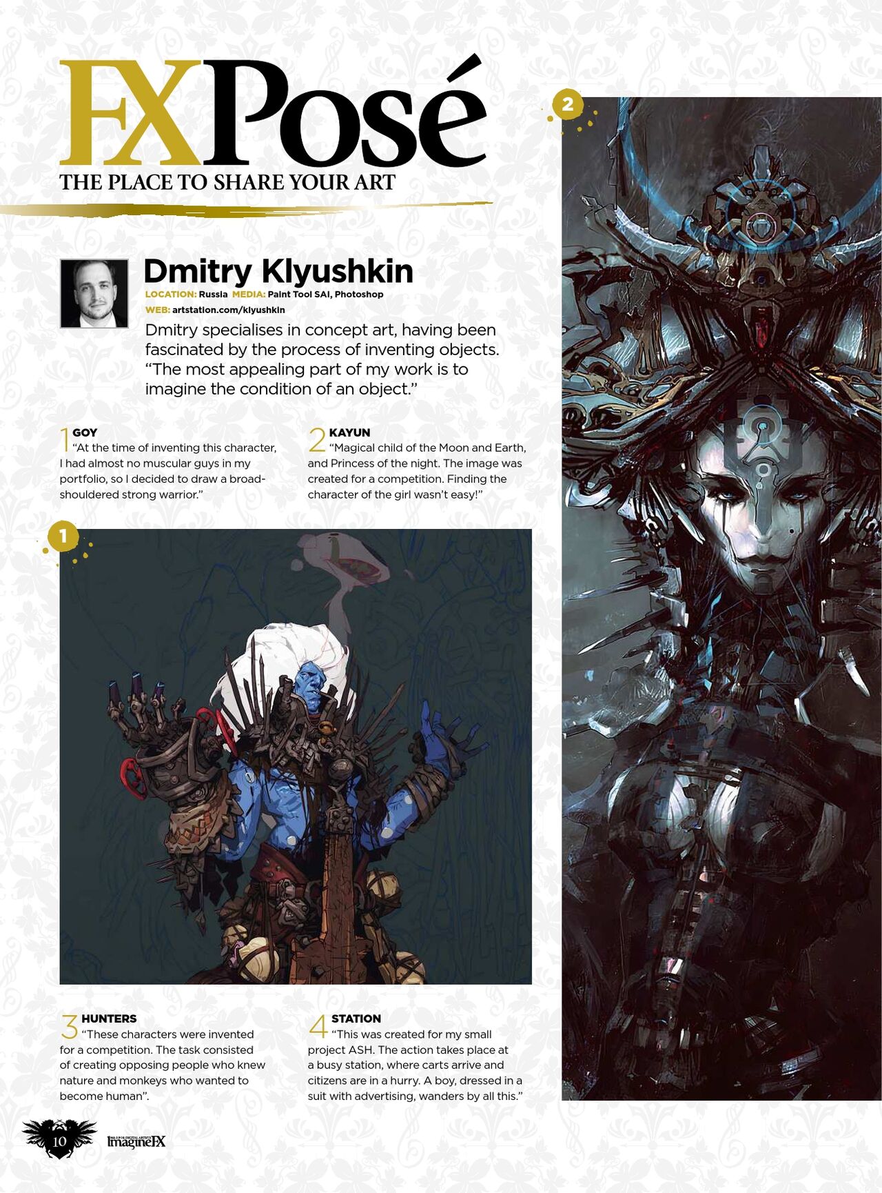 ImagineFX 2022 Annual Volume 6 page 10 full