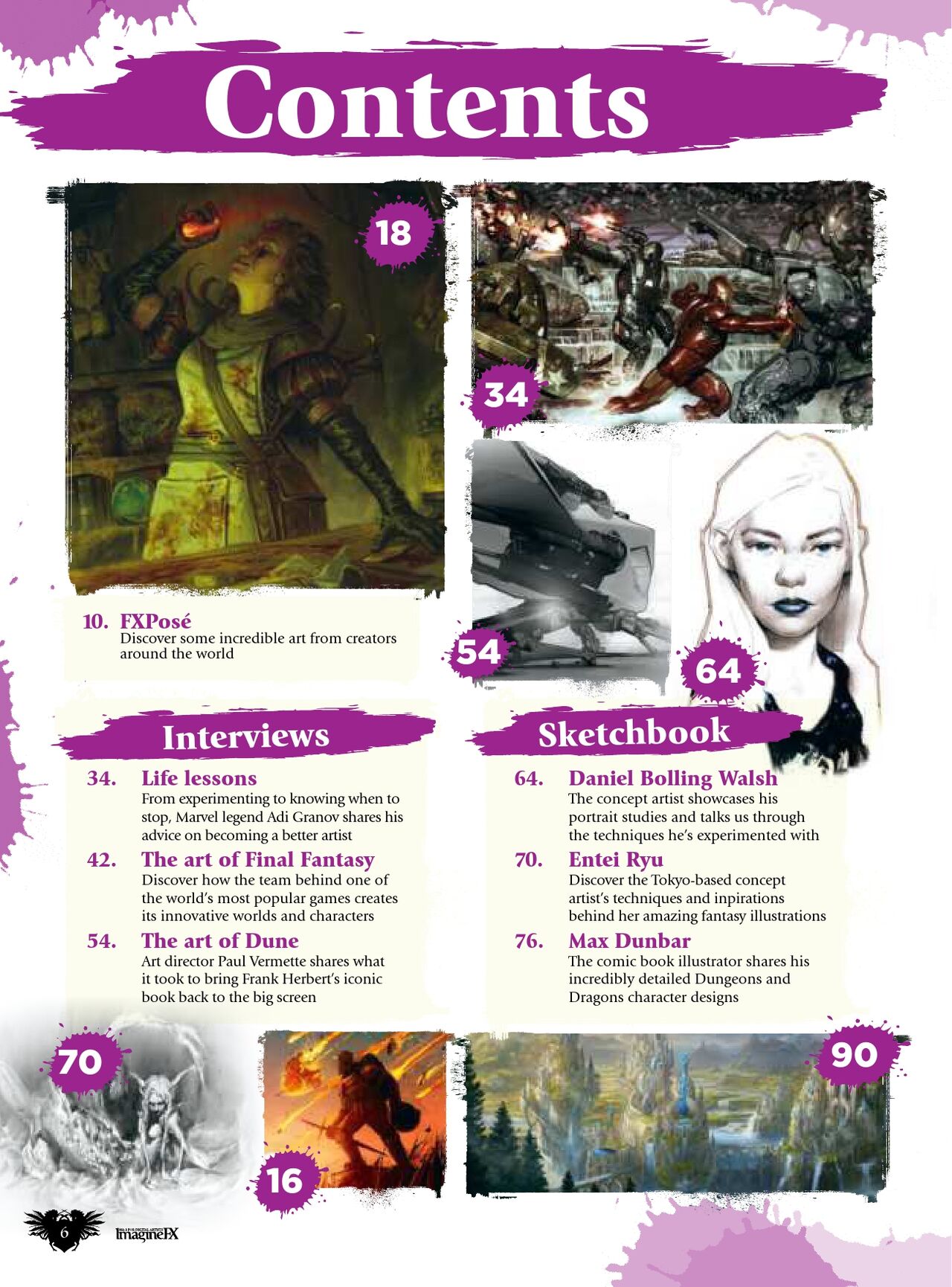 ImagineFX 2022 Annual Volume 6 page 6 full