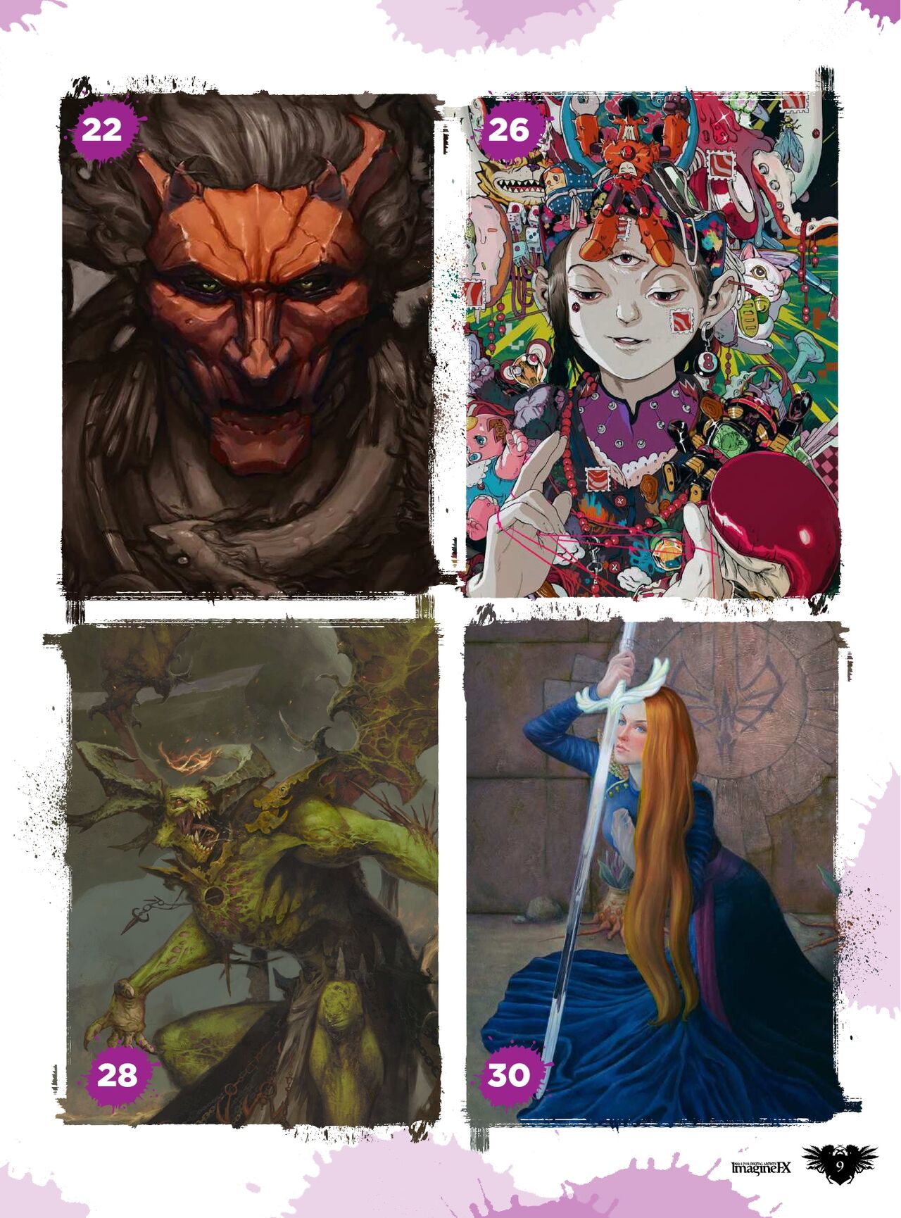 ImagineFX 2022 Annual Volume 6 page 9 full