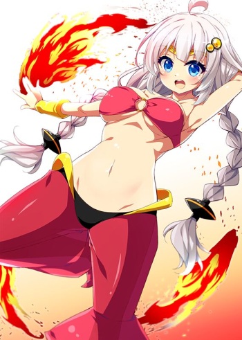 Cosplay Akari-chan cover