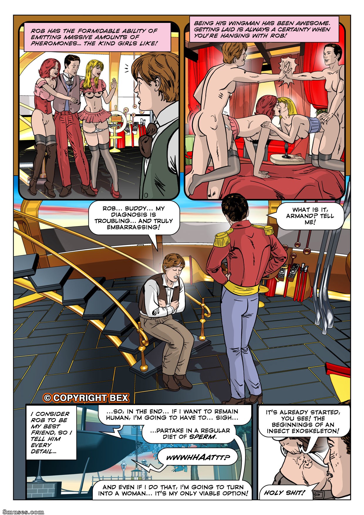 Bex. The amazing adventures of Armand page 8 full
