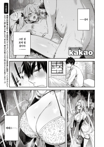 Dokushinn Hunter no Deai ha Elf no Mori de♡ Ch. 2 cover