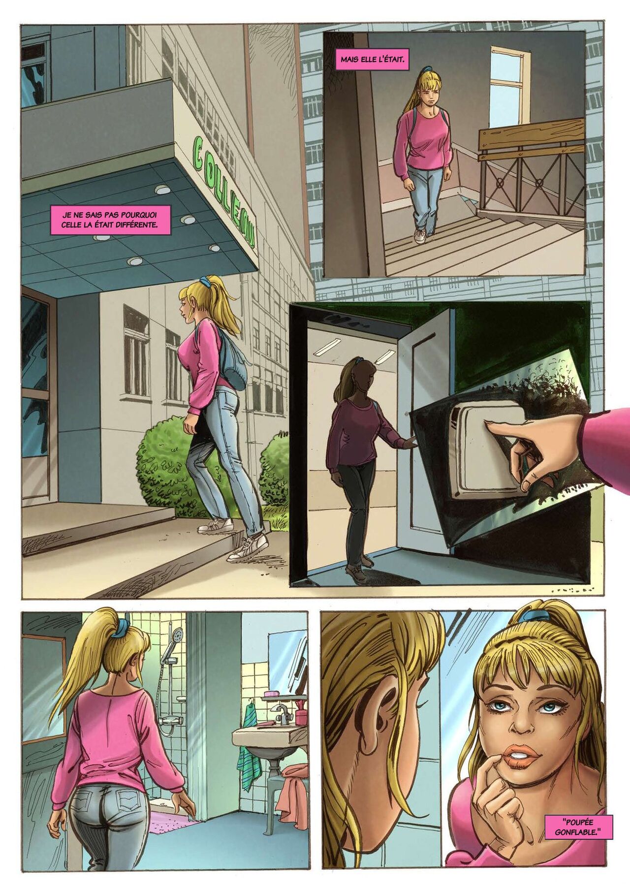 Daphne - Fantasy world #3 - French page 3 full