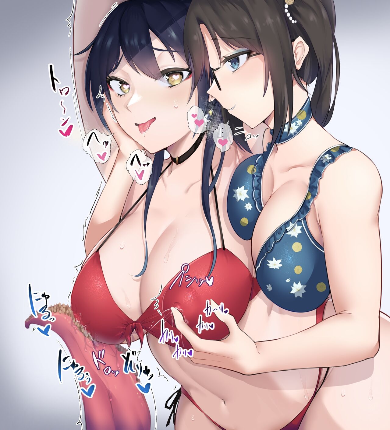 Sha ◯ masu no shiro ◯ saya-chan ga, san ◯ Yuka to shokushu ni chikubizeme sa reru e page 5 full