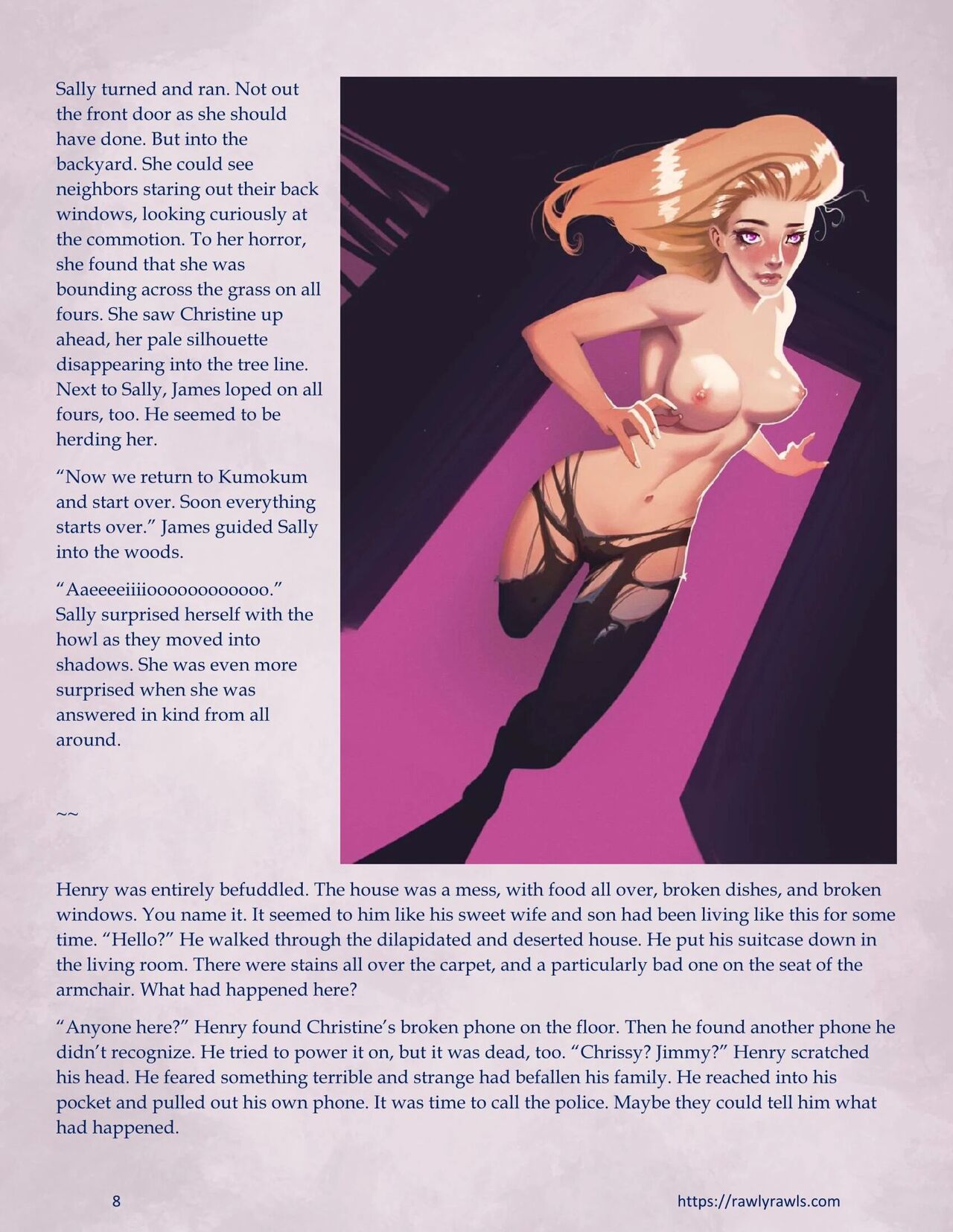 Coyote's Trick  - 5 - english page 8 full