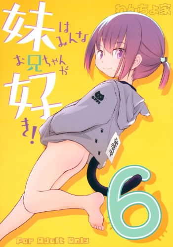 Imouto wa Minna Onii-chan ga Suki! 6 cover