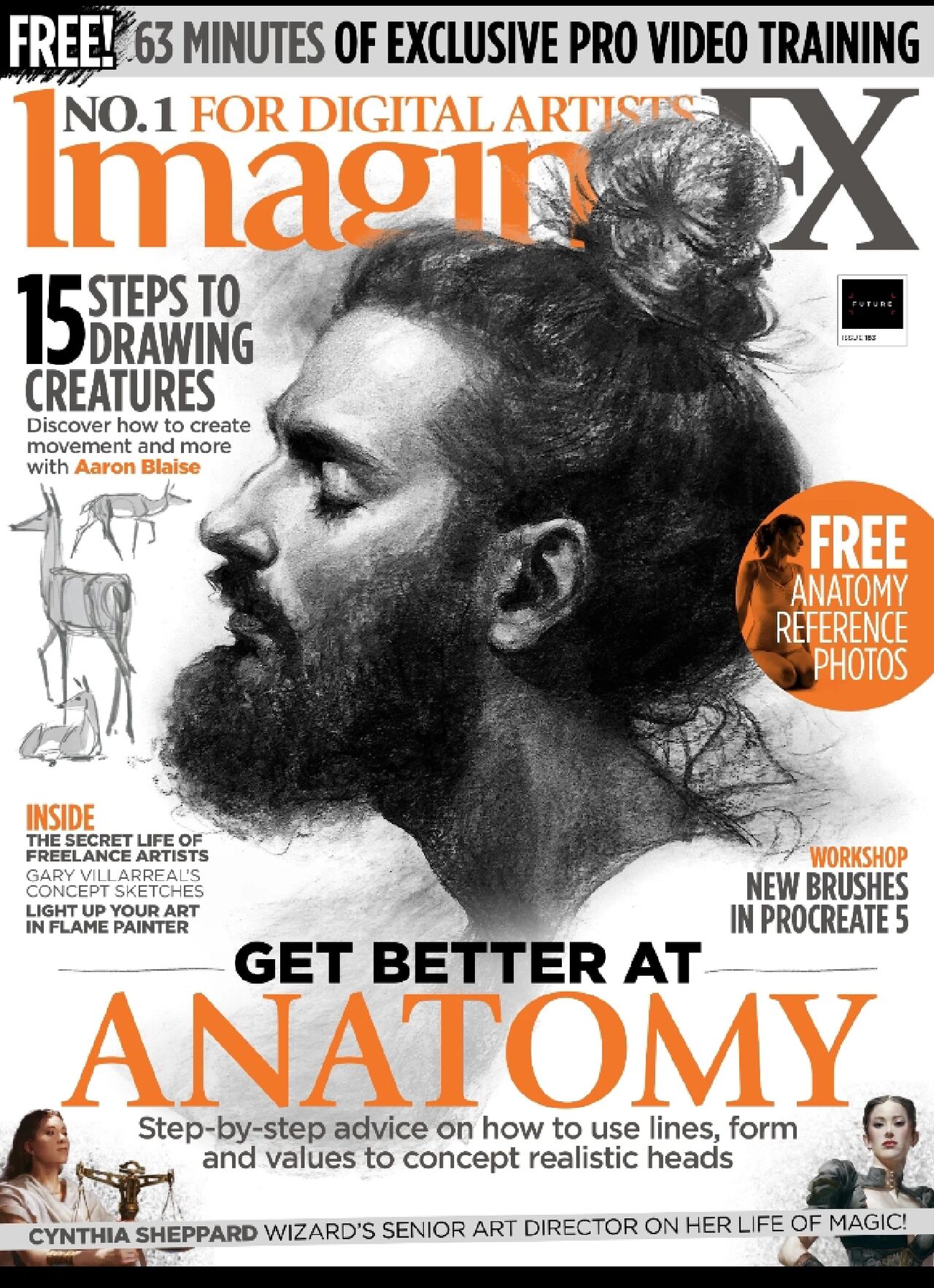 ImagineFX 2020-02 - Get Better At Anatomy page 1 full