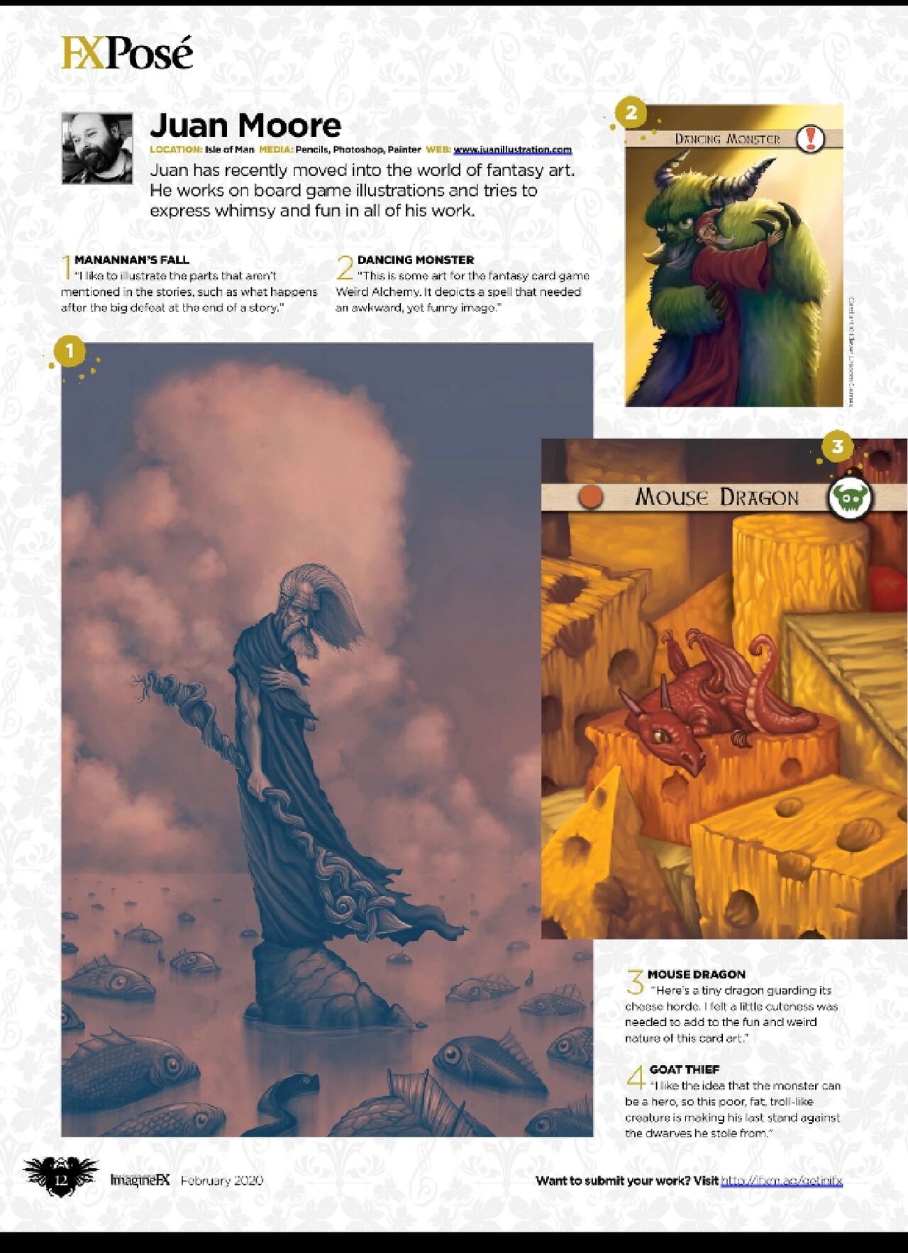 ImagineFX 2020-02 - Get Better At Anatomy page 10 full