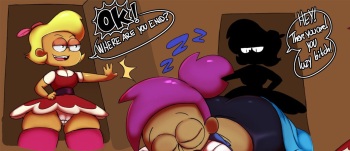 Elodie Molests A Sleeping Enid cover