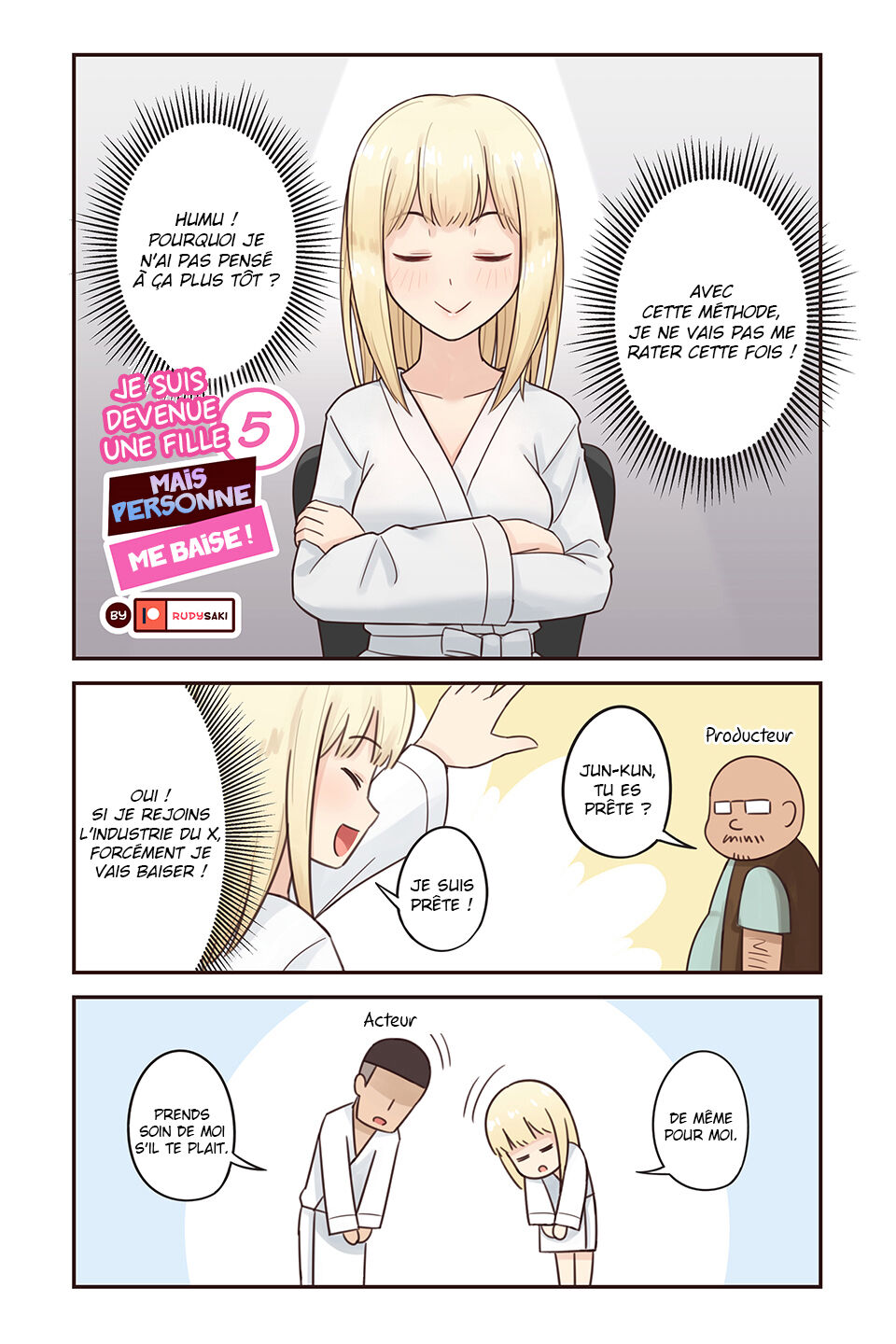 Je suis devenue une fille mais personne me baise ! #5 page 1 full