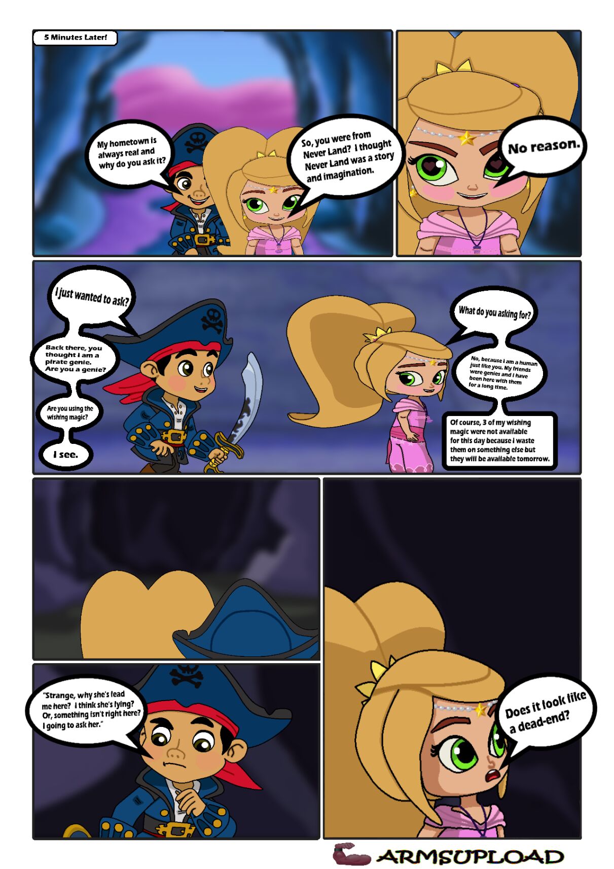 Stars of Lost Forever page 5 full