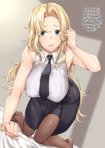 Teitoku o Okoshi ni Kita Hornet-san | Hornet-san who came to wake up the Admiral cover