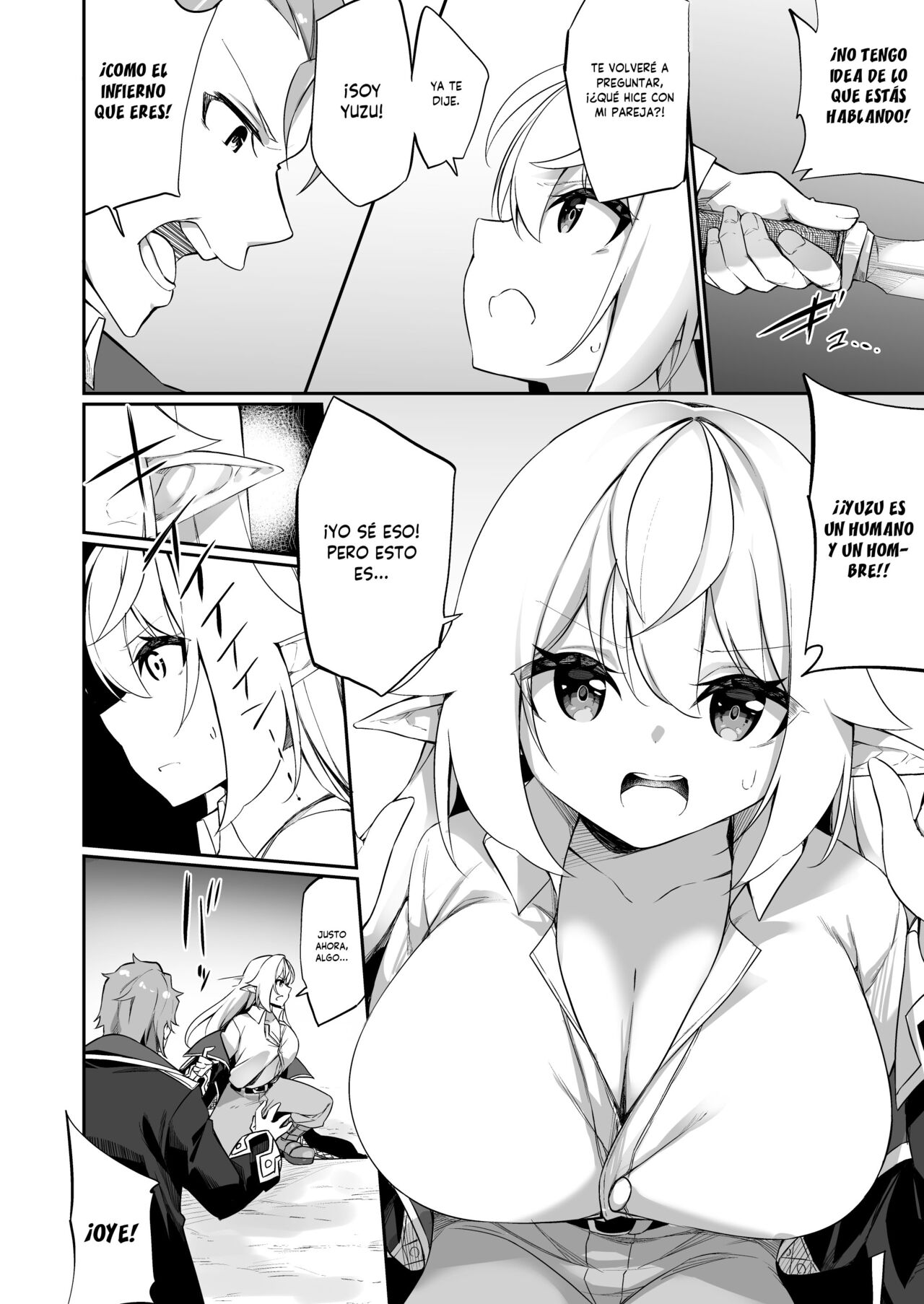 ♂ Boukensha-san ga ♀ Elf ni Sarete Shinyuu to Musubareru Hanashi page 6 full