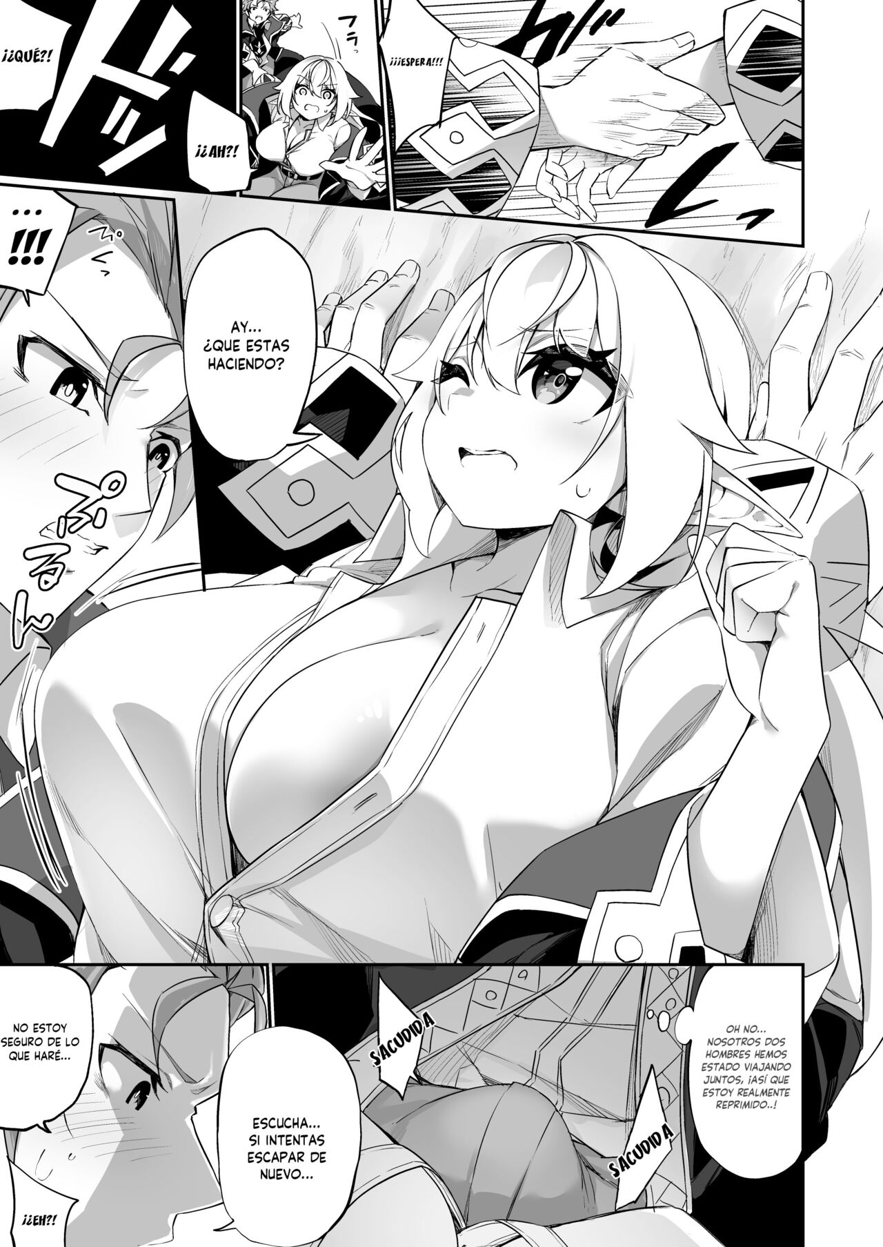 ♂ Boukensha-san ga ♀ Elf ni Sarete Shinyuu to Musubareru Hanashi page 7 full