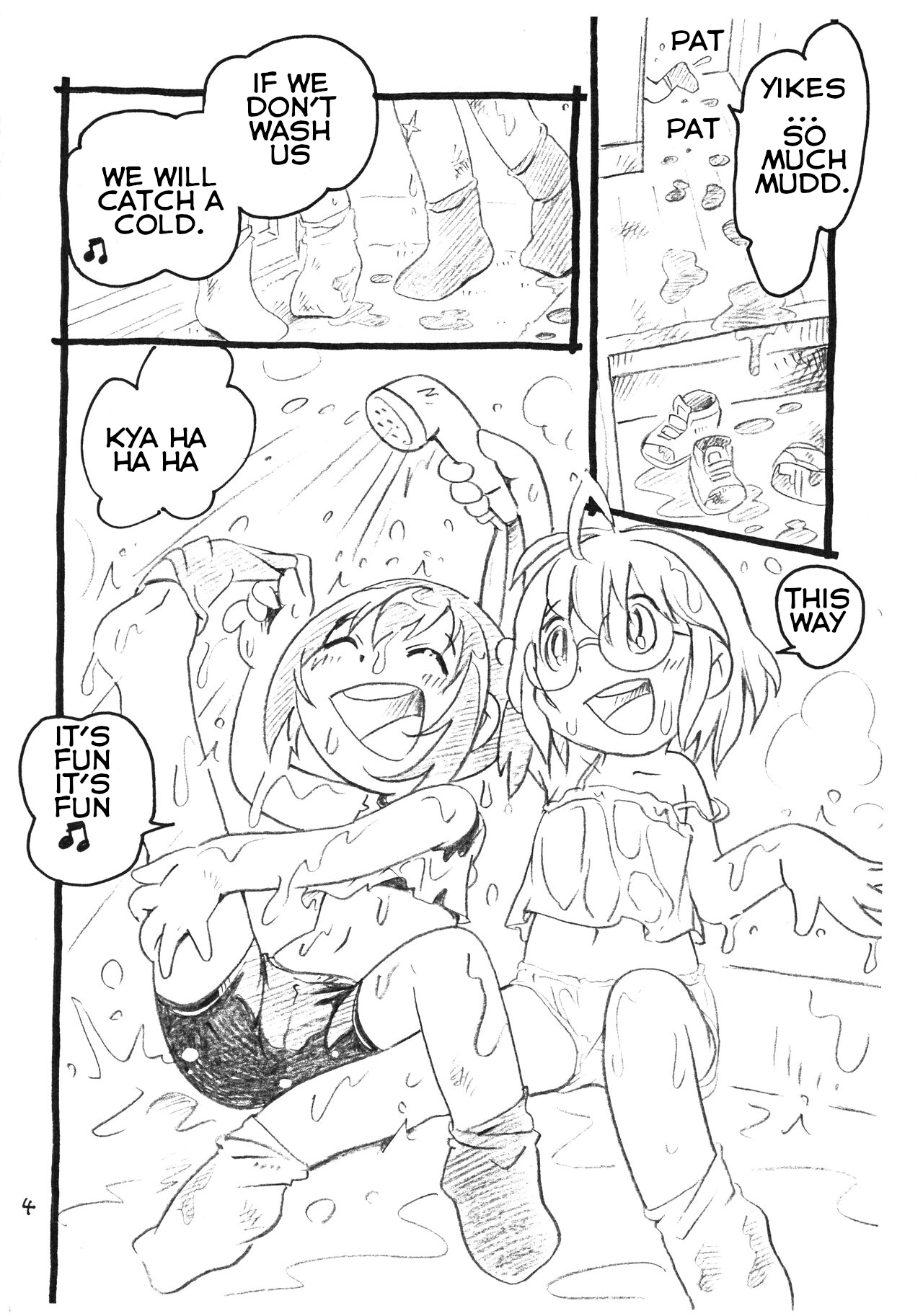Danchin Fight! page 3 full