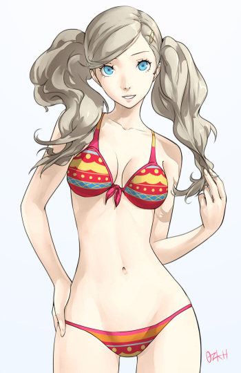 Ann Takamaki Bikini Pics cover